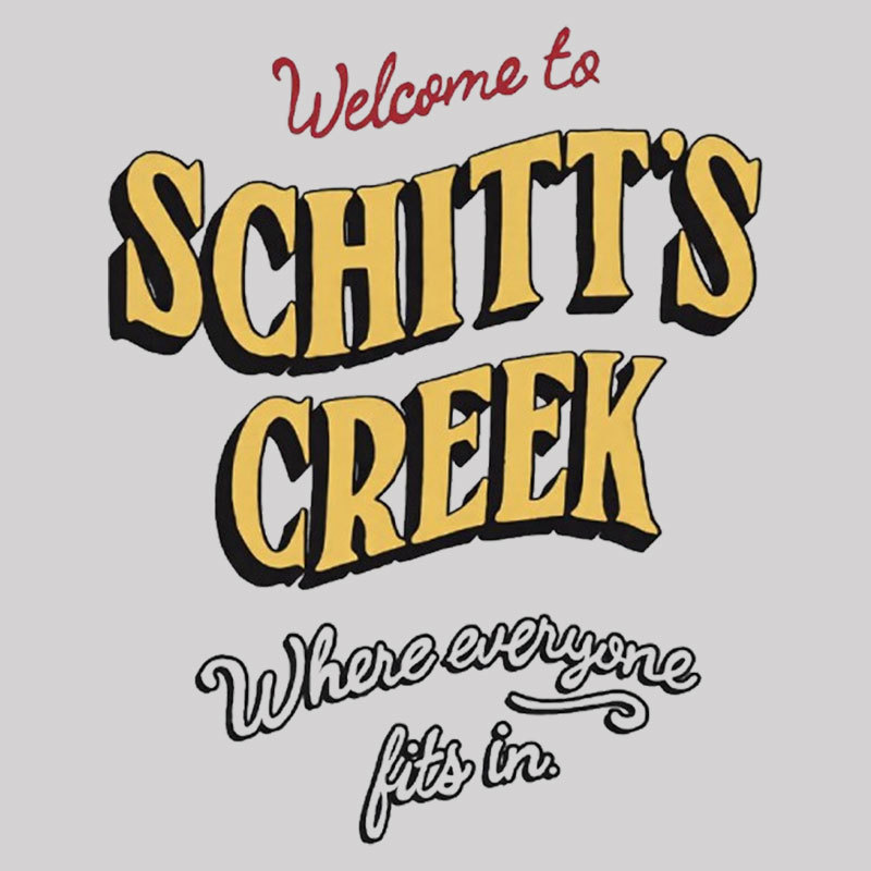 Schitt's Creek Welcome Sign Geek T-Shirt