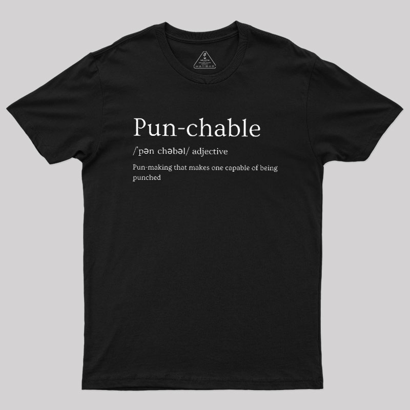 Pun-chable Geek T-Shirt