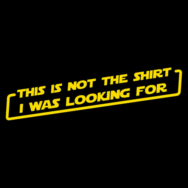 Not the Shirt Geek T-Shirt
