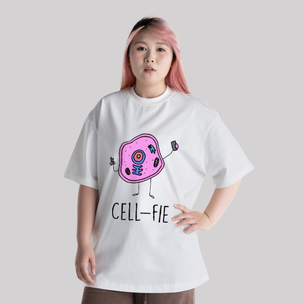 Funny Biology Unisex Oversized T-shirt