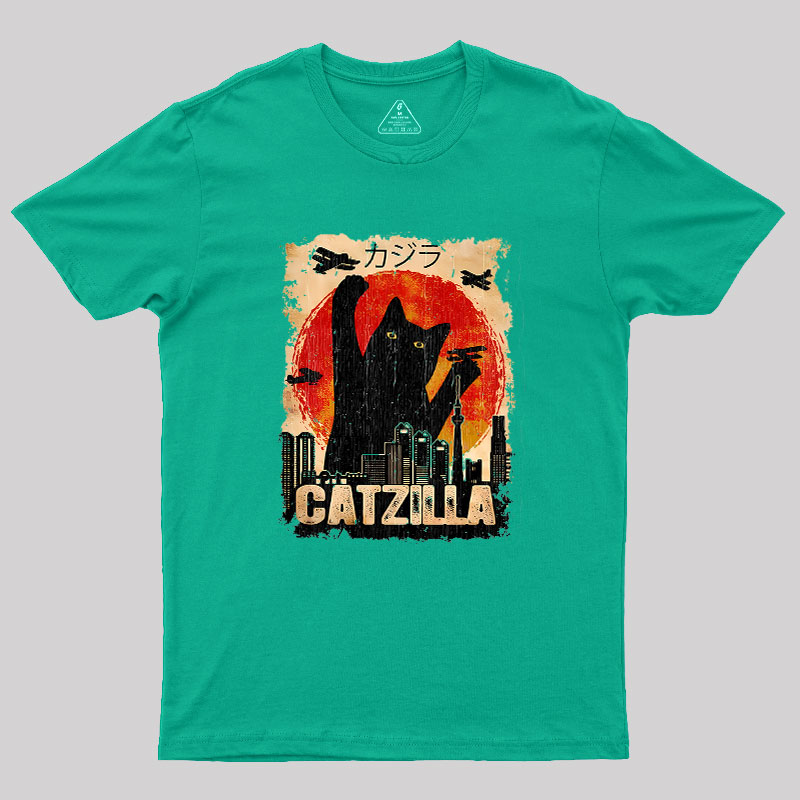 Black Cat Geek T-Shirt