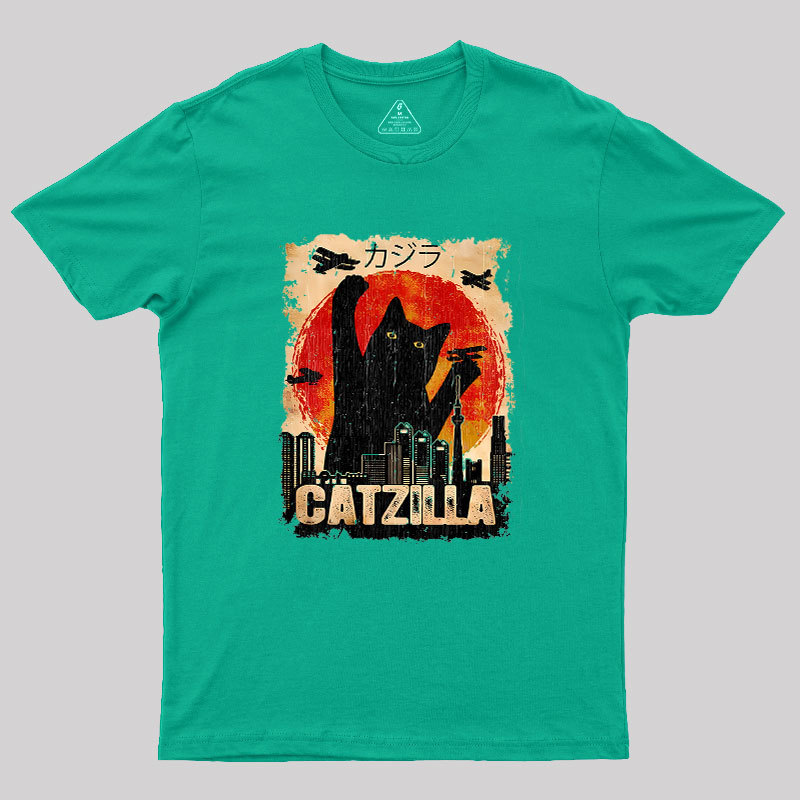 Black Cat Geek T-Shirt