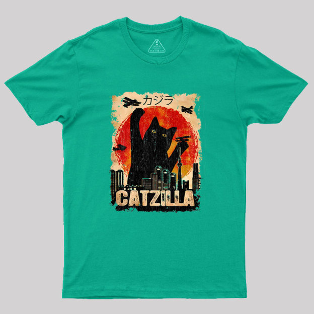 Black Cat Geek T-Shirt