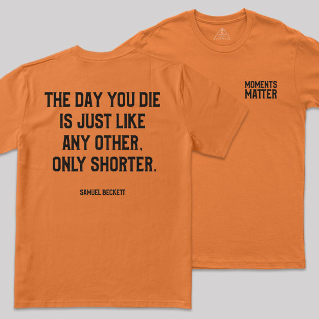 Final Moments Front and Back Printed Geek T-Shirt