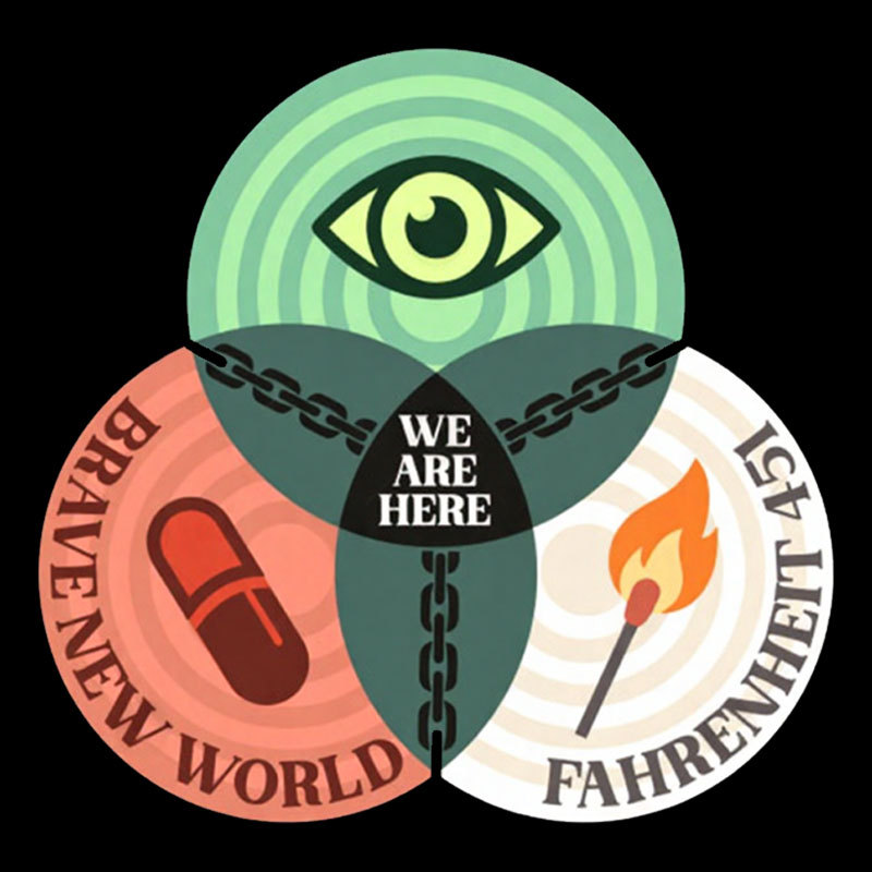 We Are Here Geek T-Shirt