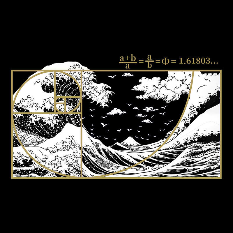 Golden Wave Geek T-Shirt