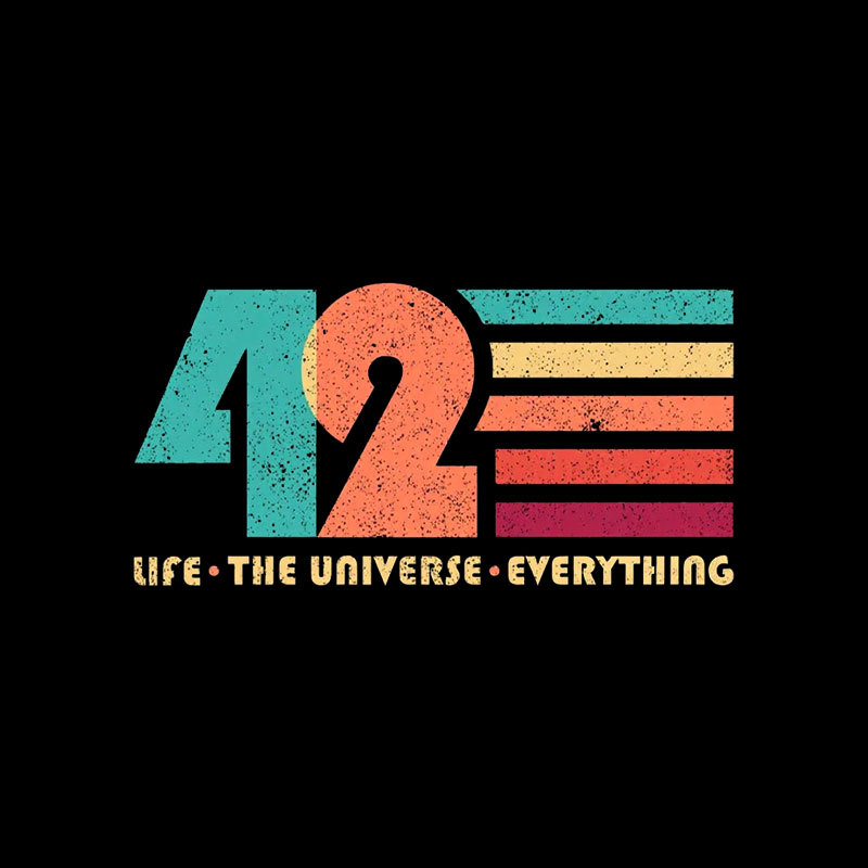 The Answer Is 42 Geek T-Shirt