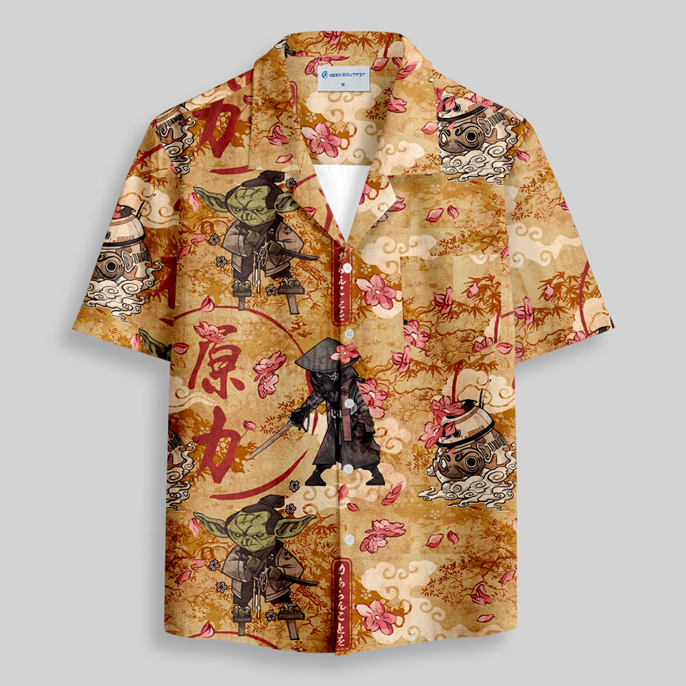 Force Traditional Painting Button Up Pocket Shirt
