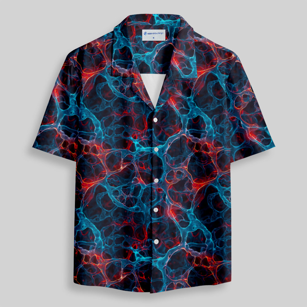 Neural Network Button Up Pocket Shirt