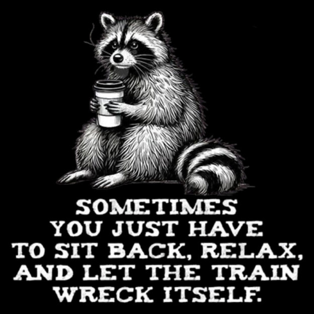 Let The Train Wreck Itself Geek T-Shirt