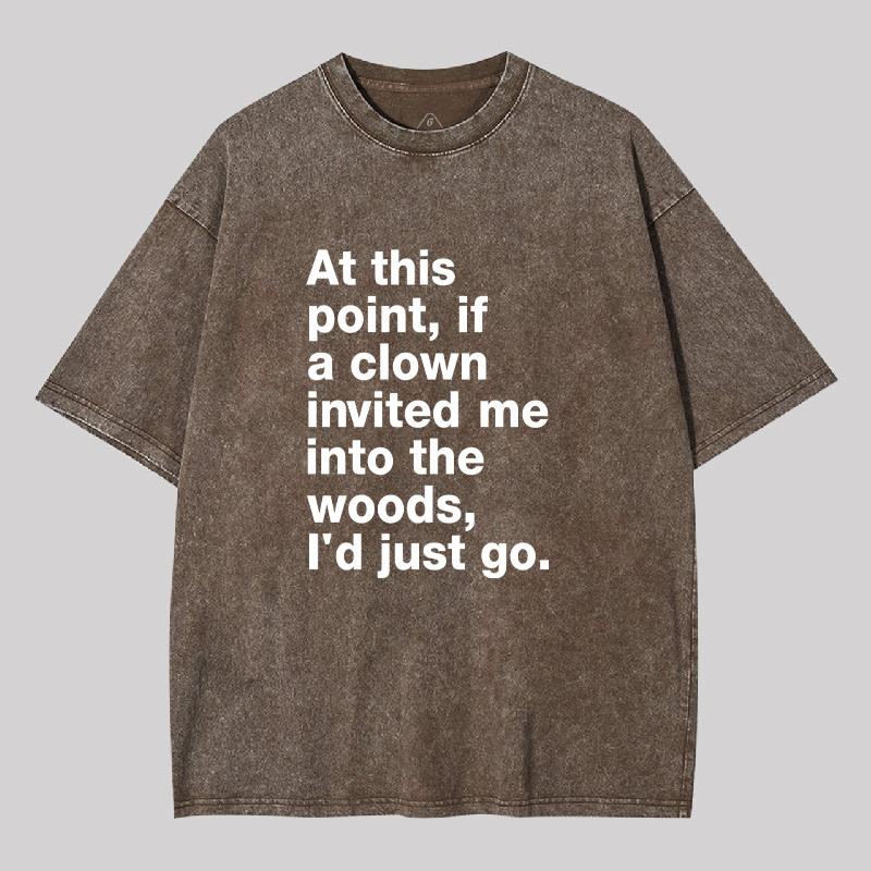 At This Point Geek Washed T-shirt