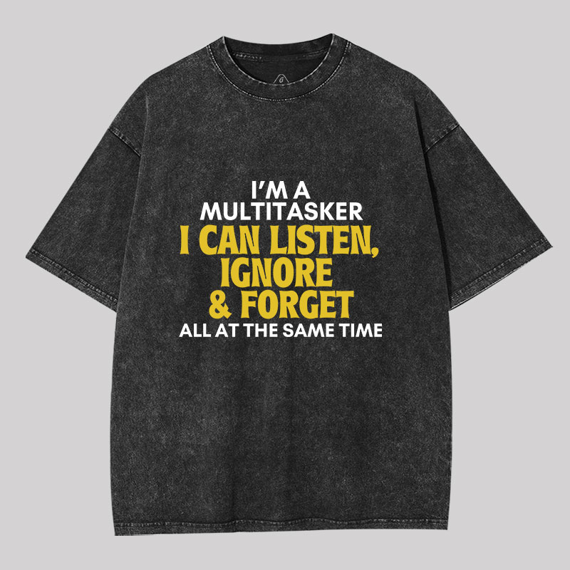 Sarcastic Geek Washed T-shirt