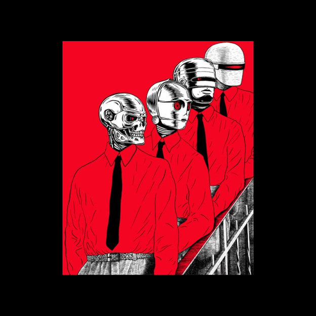 The Man Machines Geek T-Shirt