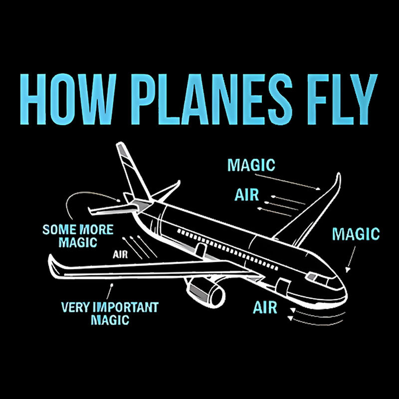 How Planes Fly Geek T-Shirt