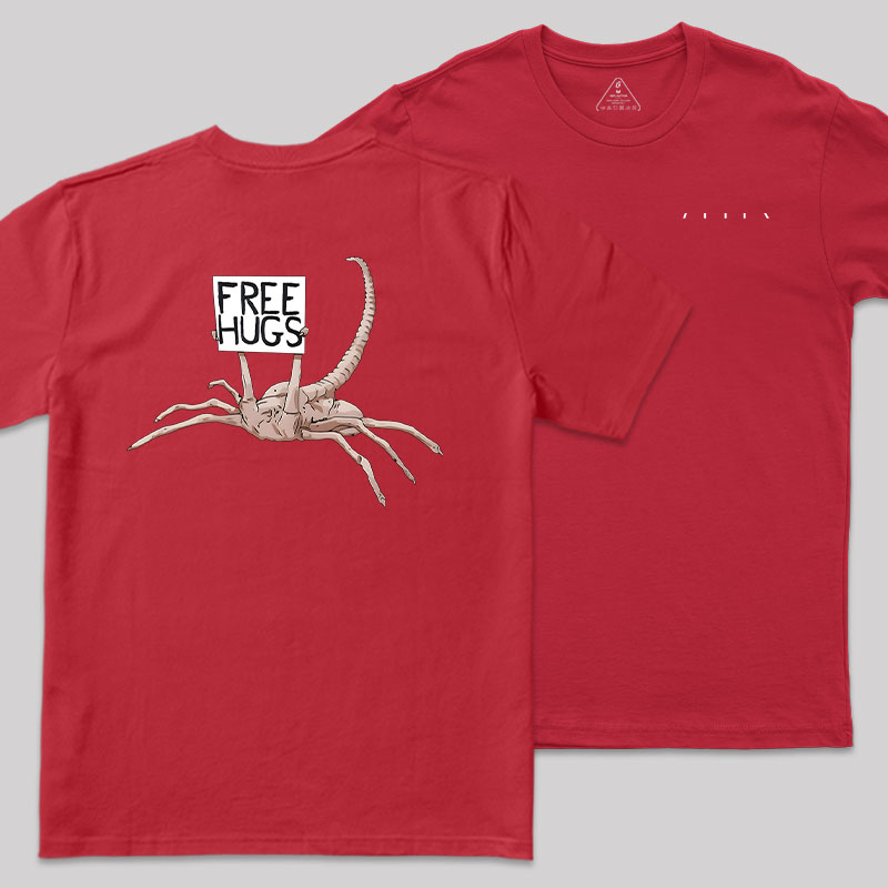 Free Hugs Alien T-Shirt
