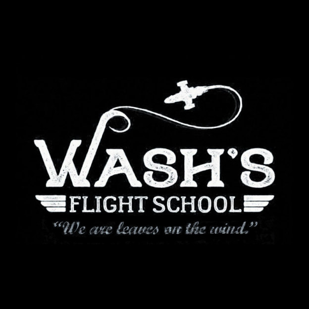 Washs Flight School Classic Geek T-Shirt