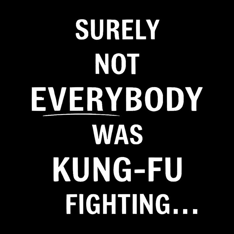 Kung-Fu Question Geek T-Shirt