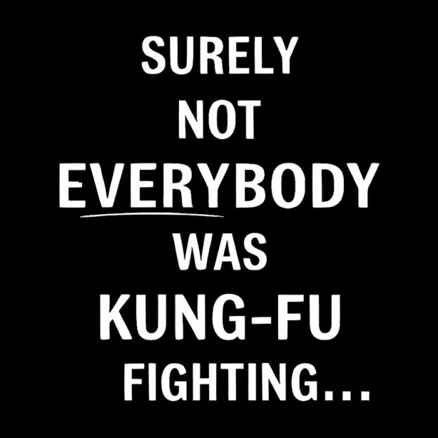 Kung-Fu Question Geek T-Shirt