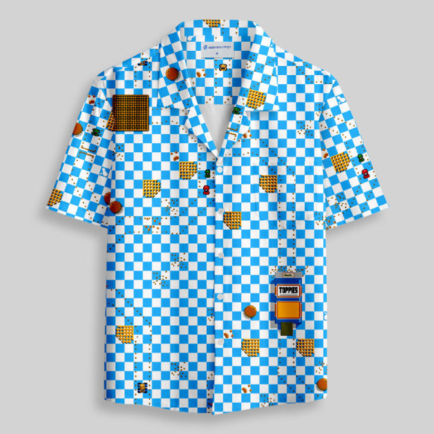 Micro Machines Button Up Pocket Shirt