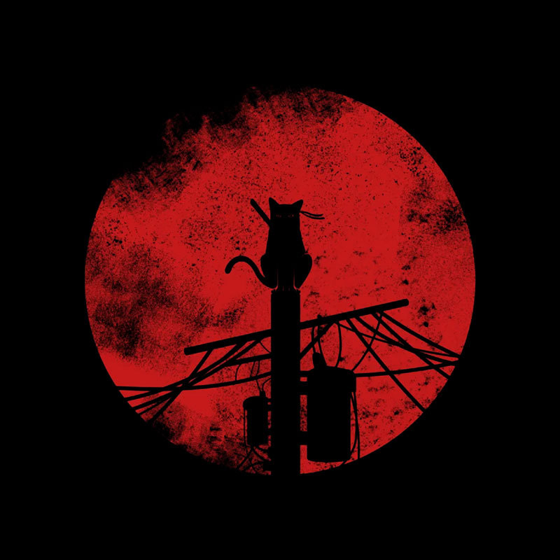 Itachi Cat Geek T-Shirt