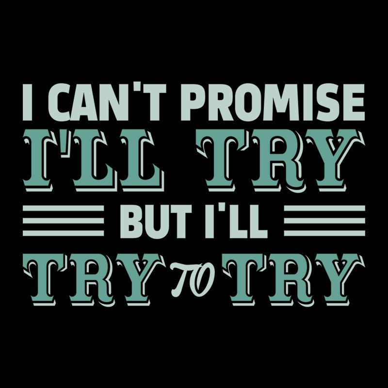 Promise To Try Geek T-Shirt