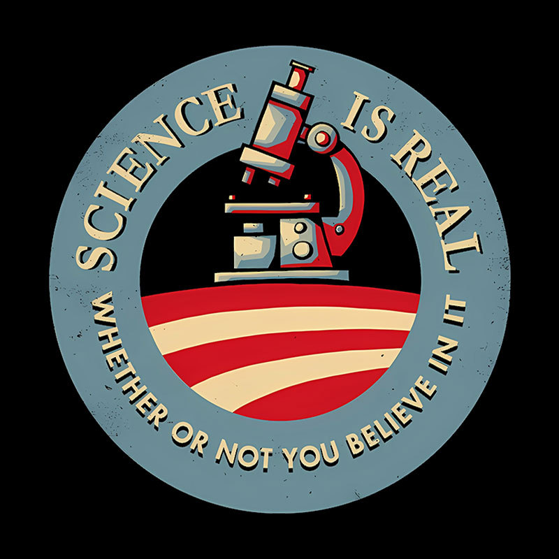 Science Is Real Geek T-Shirt