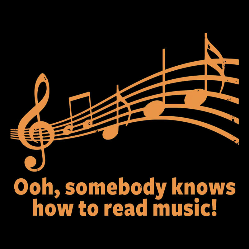 Funny Mocking Music Lover Slogan Geek T-Shirt