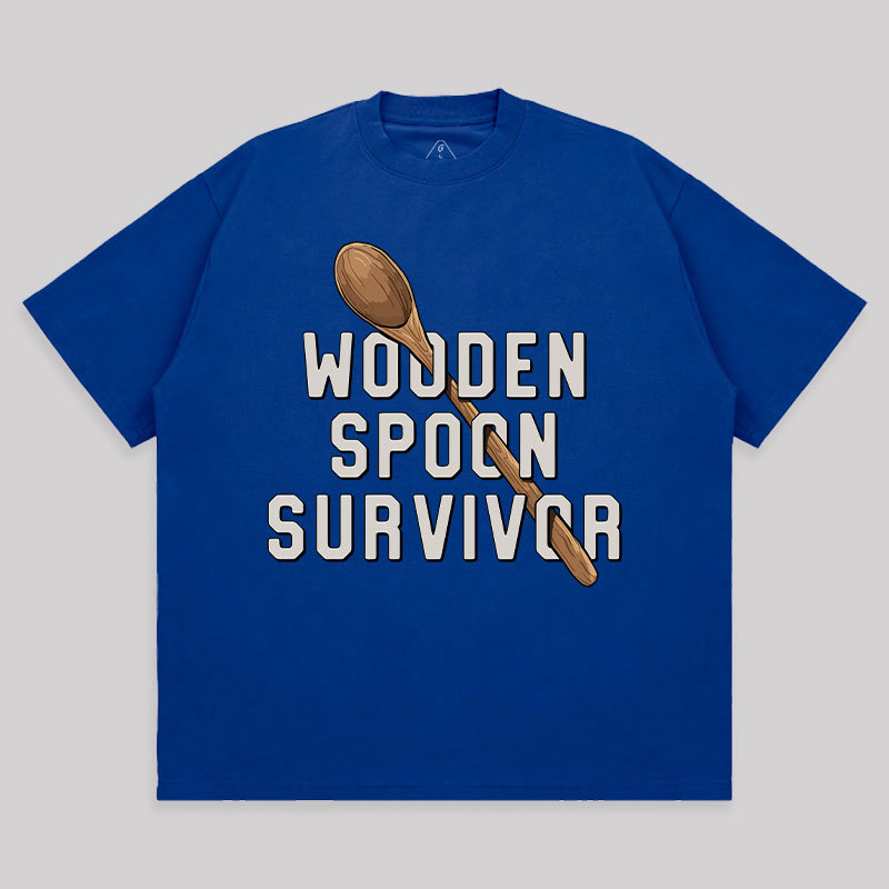Wooden Spoon Survivor Unisex Oversized T-shirt
