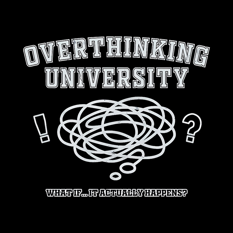 Overthinking University Geek T-Shirt