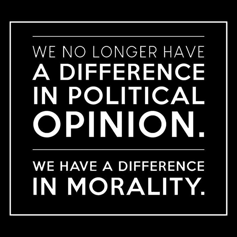 We No Longer Have A Difference In Political Opinion Geek T-Shirt