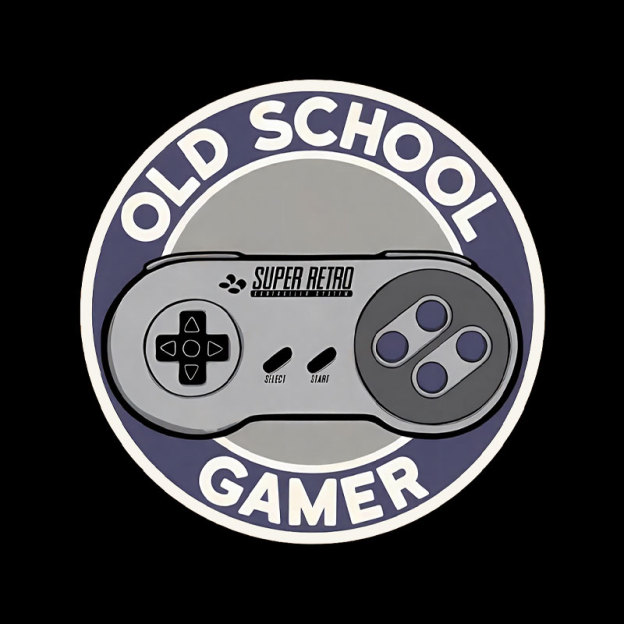 Old School Gamer 16 Bits Geek T-Shirt
