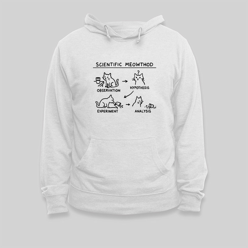 Scientific Meowthod Geek Hoodie