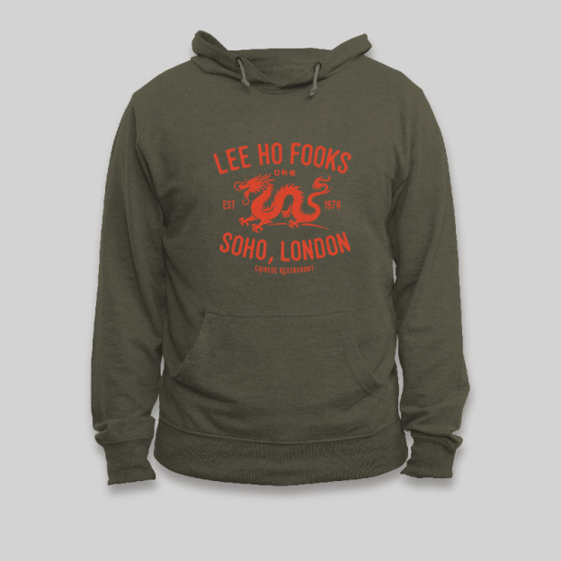 Lee Ho Fooks Vintage Resto Geek Hoodie