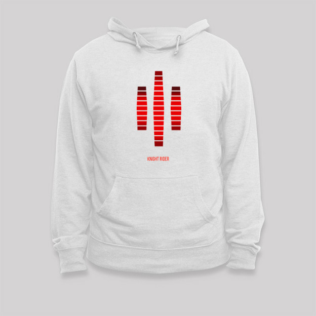 Knight Rider Voice Box Geek Hoodie