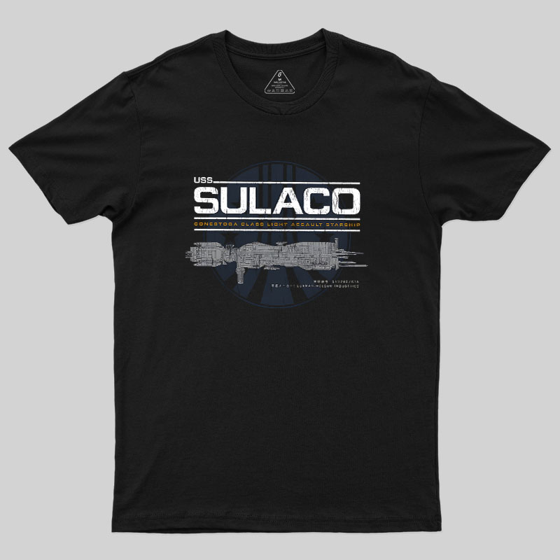 USS Sulaco Aliens Geek T-Shirt
