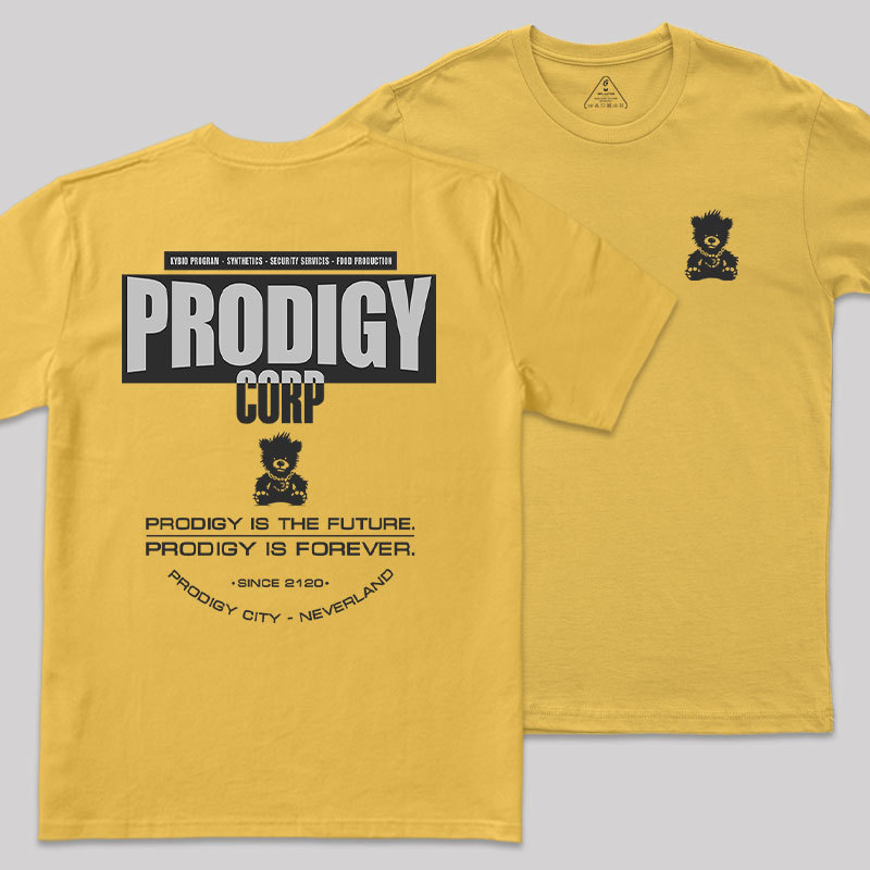 Prodigy Corp Front and Back Printed Geek T-Shirt