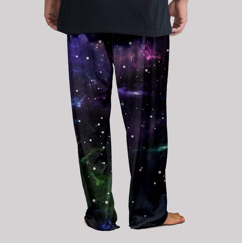 Beautiful Nebula Outer Space Geek Loungewear Pants