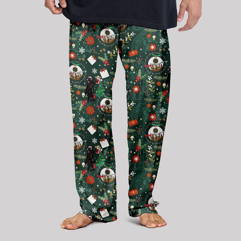 Christmas Scifi Wars Master Geek Loungewear Pants