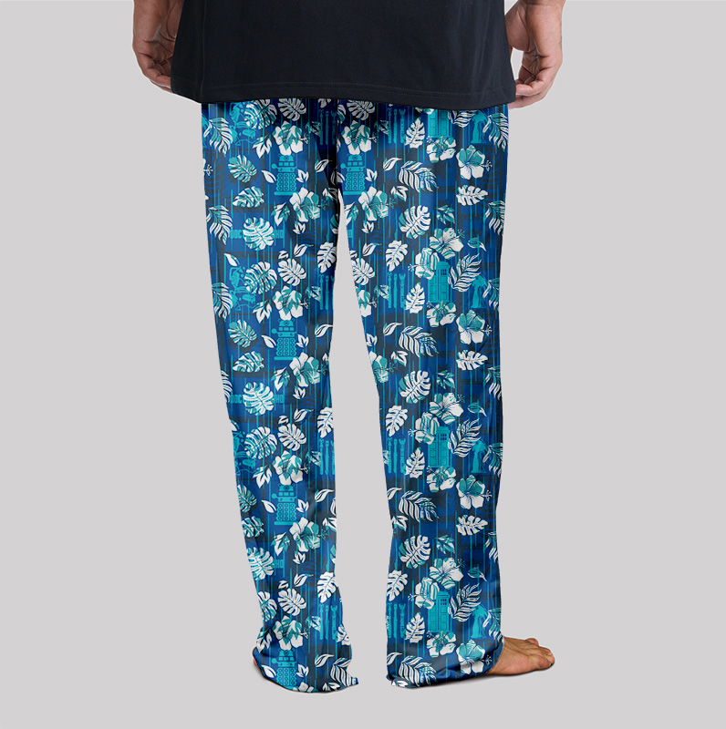 Doctor Who Hawaiian Geek Loungewear Pants