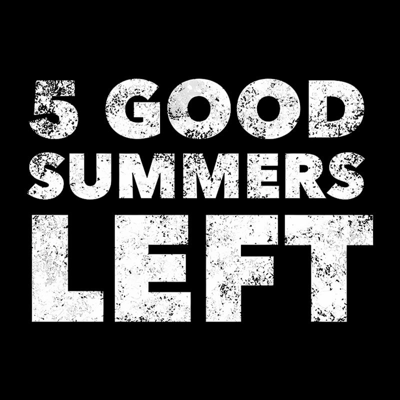Five Good Summers Left Geek T-Shirt