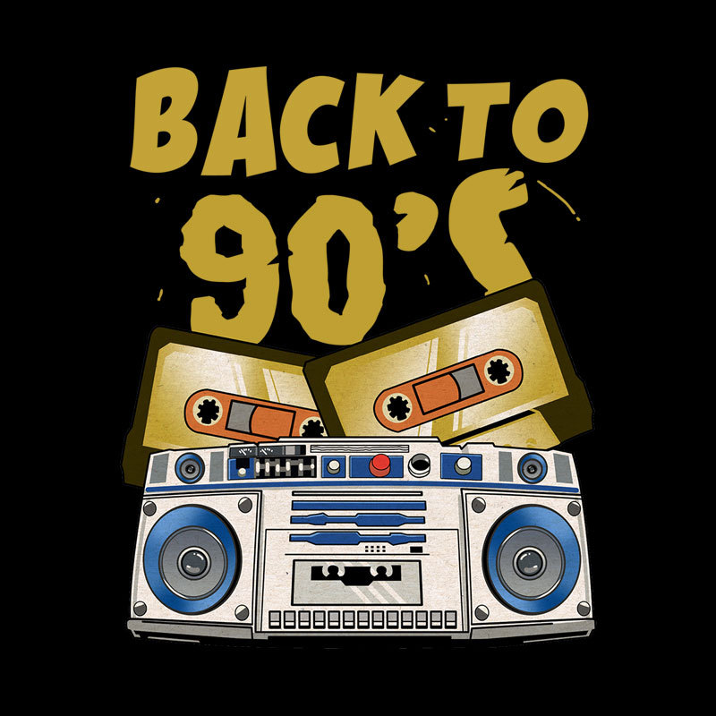 Back To 90s Geek T-Shirt