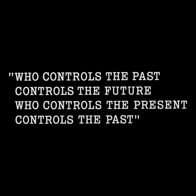 Who Control The Past Geek T-Shirt