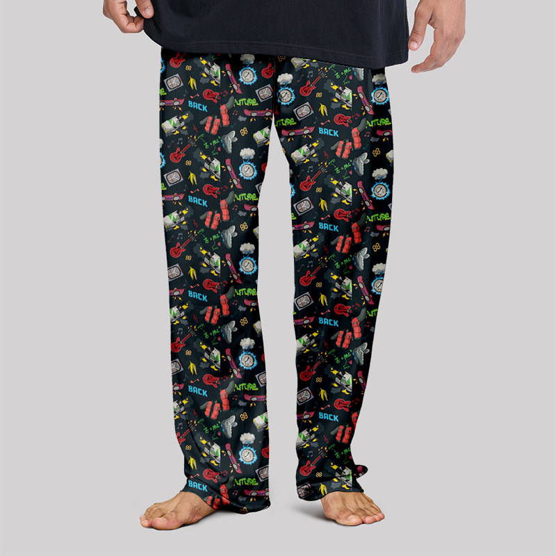Back to the Future Elements Geek Loungewear Pants