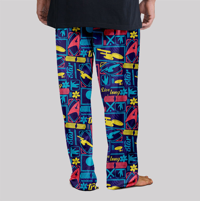 Cosmic Voyage Cool Universe Geek Loungewear Pants