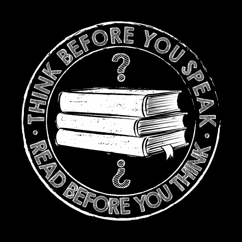 Think Before You Speak Geek T-Shirt