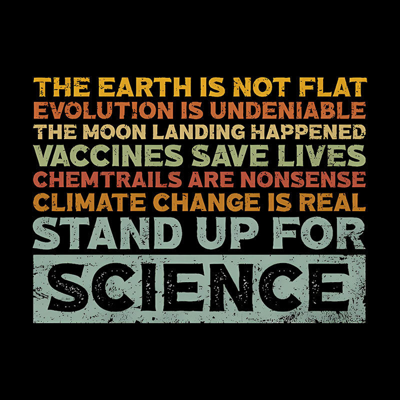 Stand Up For Science Geek T-Shirt