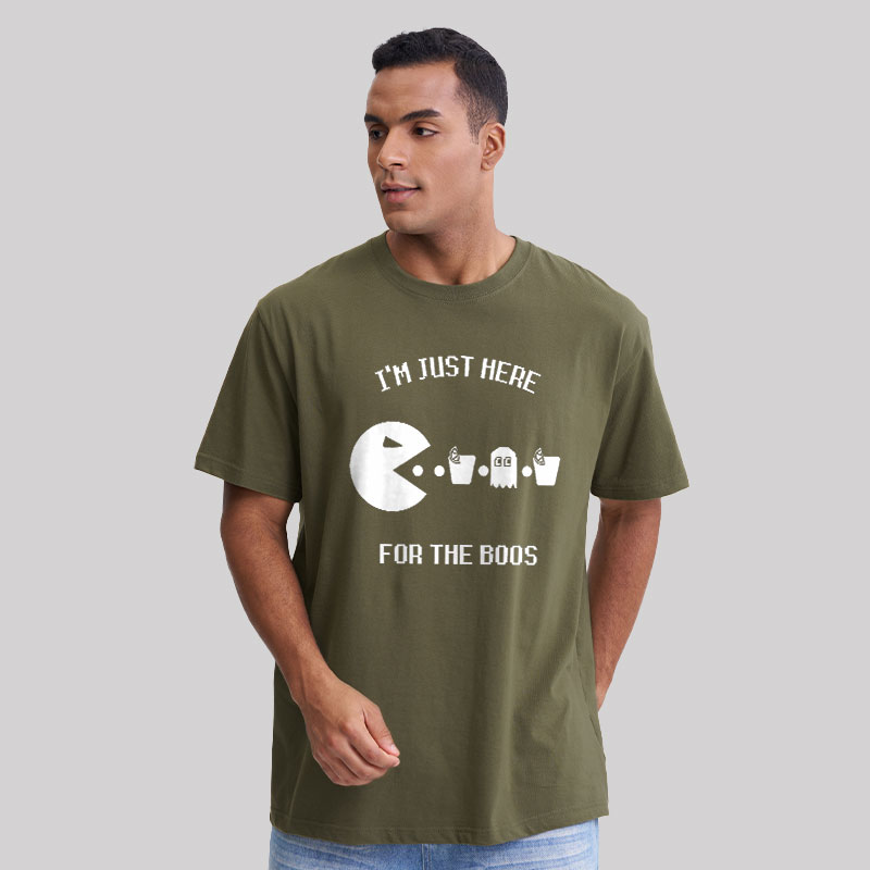 Here For The Boos Geek T-Shirt