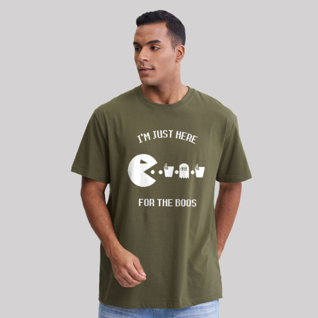 Here For The Boos Geek T-Shirt