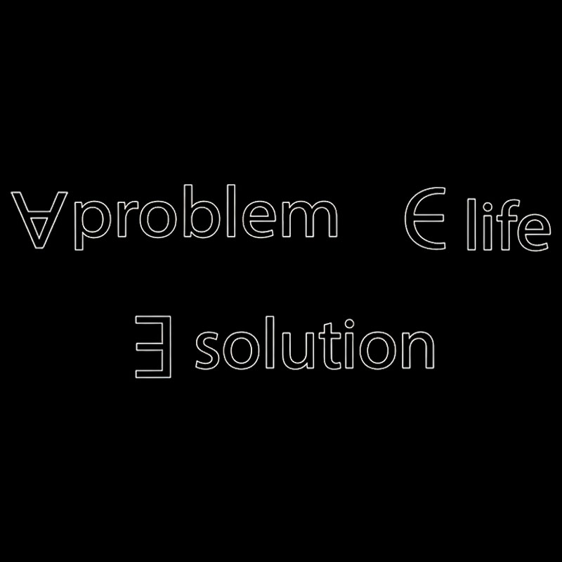 Life Problem Solution Geek T-Shirt