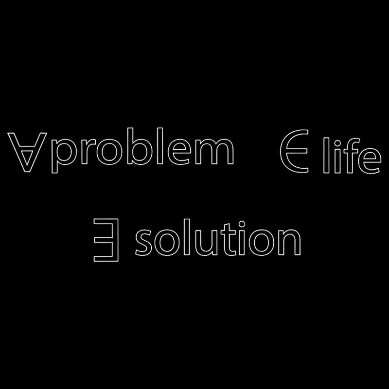 Life Problem Solution Geek T-Shirt